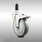 Service Caster 5 Inch 316SS Gray Poly Swivel 1 Inch Expanding Stem Caster Lock Brake SCC SCC-SS316TTLEX20S514-PPUB-1 - alternate 1